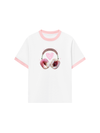Áo Thun Ringer Relaxed Fit Summer Vibes Peach Love