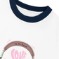 Áo Thun Ringer Relaxed Fit Summer Vibes Peach Love