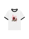 Áo Thun Ringer Relaxed Fit Summer Vibes Mangosteen Mood