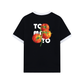 Áo Thun Ringer Relaxed Fit Summer Vibes Tomato