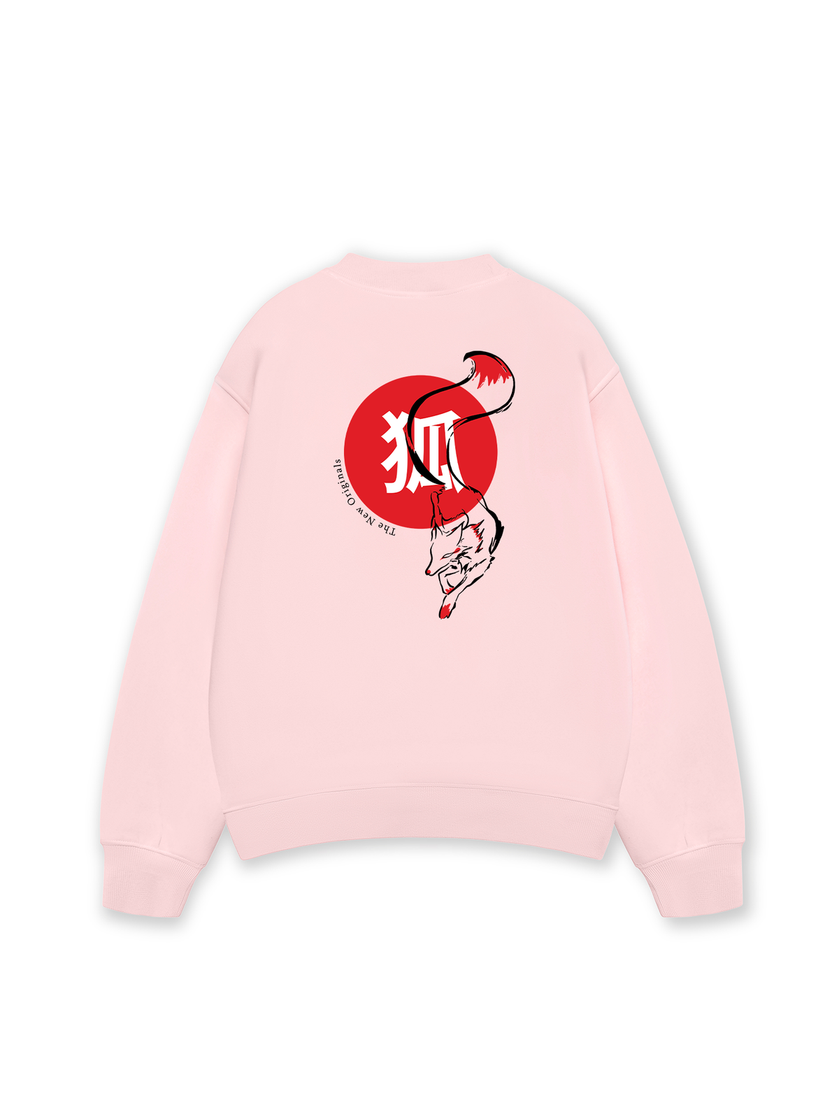 Áo Sweater Nỉ Hai Da Japan Spirit Kitsune