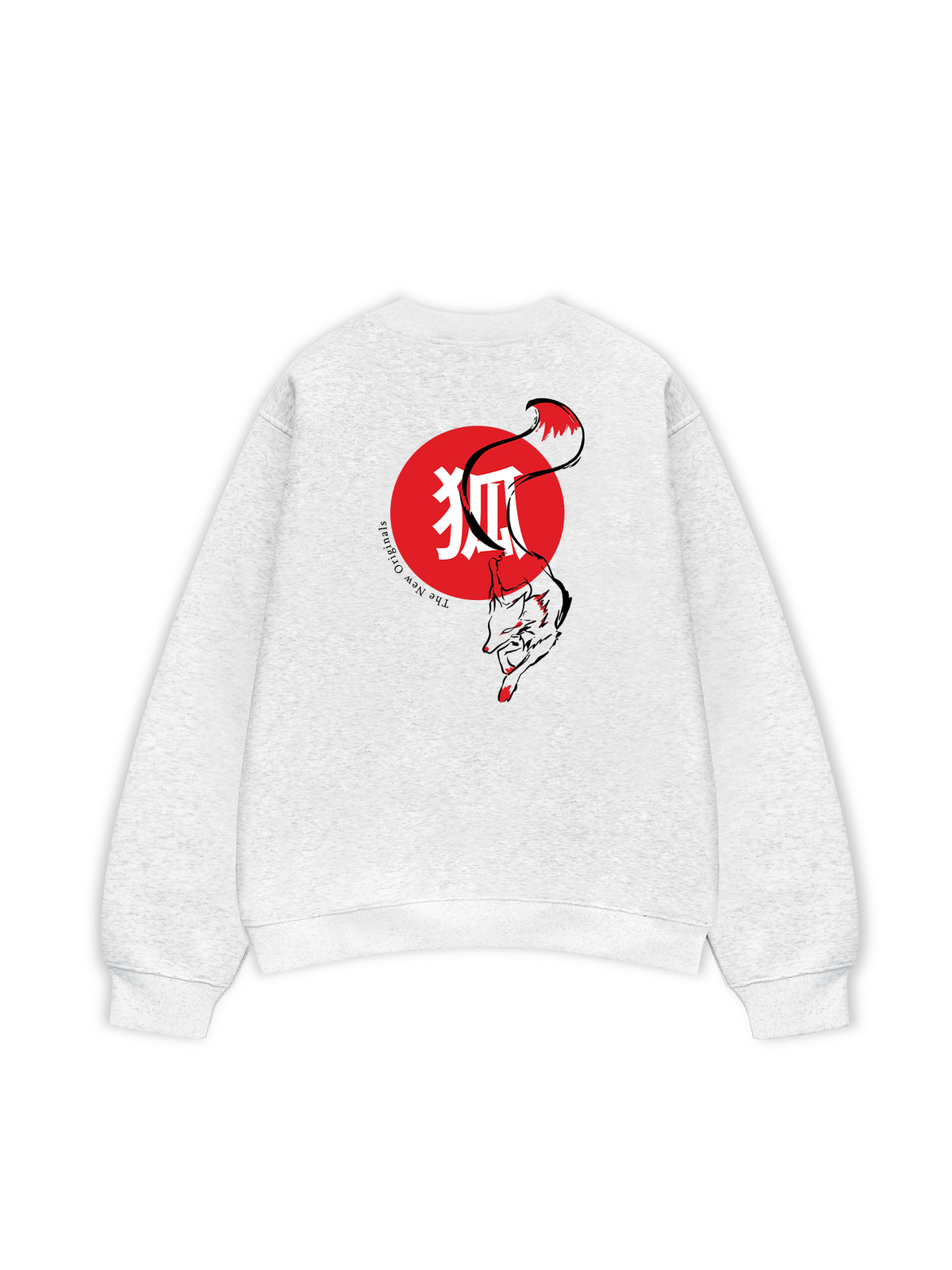 Áo Sweater Nỉ Hai Da Japan Spirit Kitsune