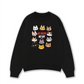 Áo Sweater Nỉ Hai Da Animal Mood No Meow No Life