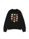 Áo Sweater Nỉ Hai Da Animal Mood No Meow No Life