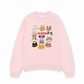 Áo Sweater Nỉ Hai Da Animal Mood No Meow No Life