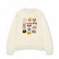 Áo Sweater Nỉ Hai Da Animal Mood No Meow No Life