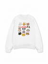 Áo Sweater Nỉ Hai Da Animal Mood No Meow No Life