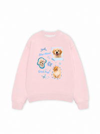 Áo Sweater Nỉ Hai Da Daily Cuties Blue Mood Good Pup