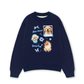 Áo Sweater Nỉ Hai Da Daily Cuties Blue Mood Good Pup