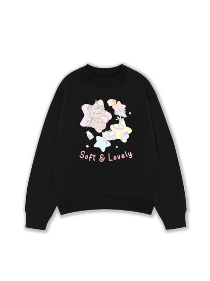 Áo Sweater Nỉ Hai Da Daily Cuties Soft & Lovely