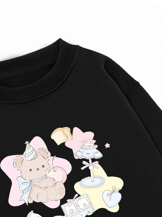 Áo Sweater Nỉ Hai Da Daily Cuties Soft & Lovely