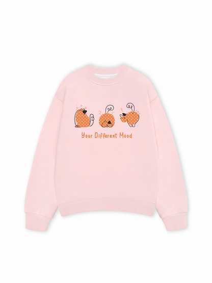 Áo Sweater Nỉ Hai Da Daily Cuties Your Diffirent Mood