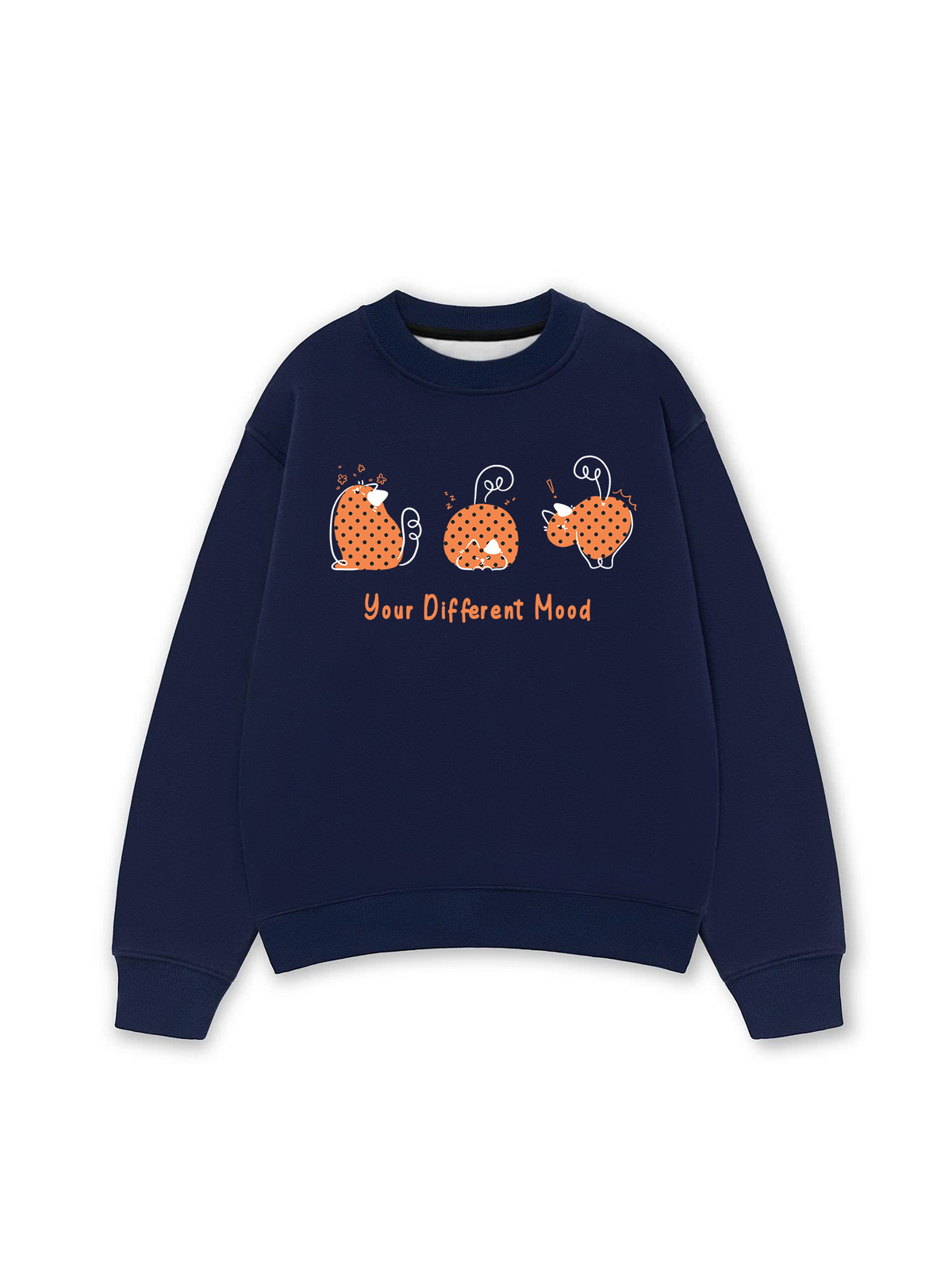 Áo Sweater Nỉ Hai Da Daily Cuties Your Diffirent Mood