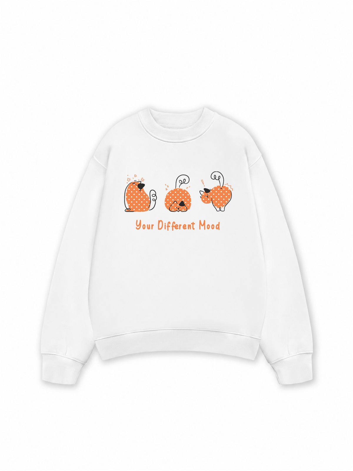Áo Sweater Nỉ Hai Da Daily Cuties Your Diffirent Mood