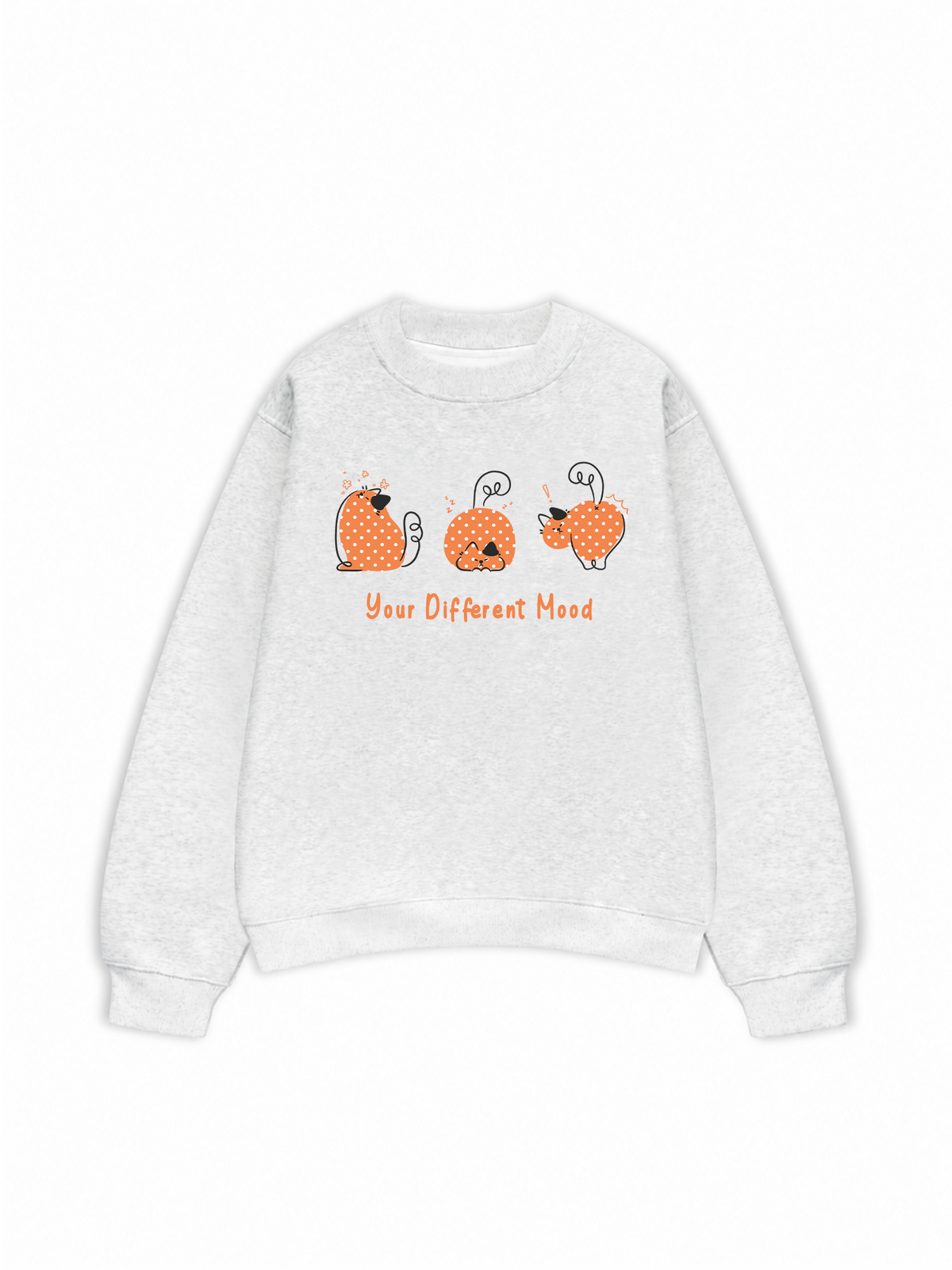 Áo Sweater Nỉ Hai Da Daily Cuties Your Diffirent Mood