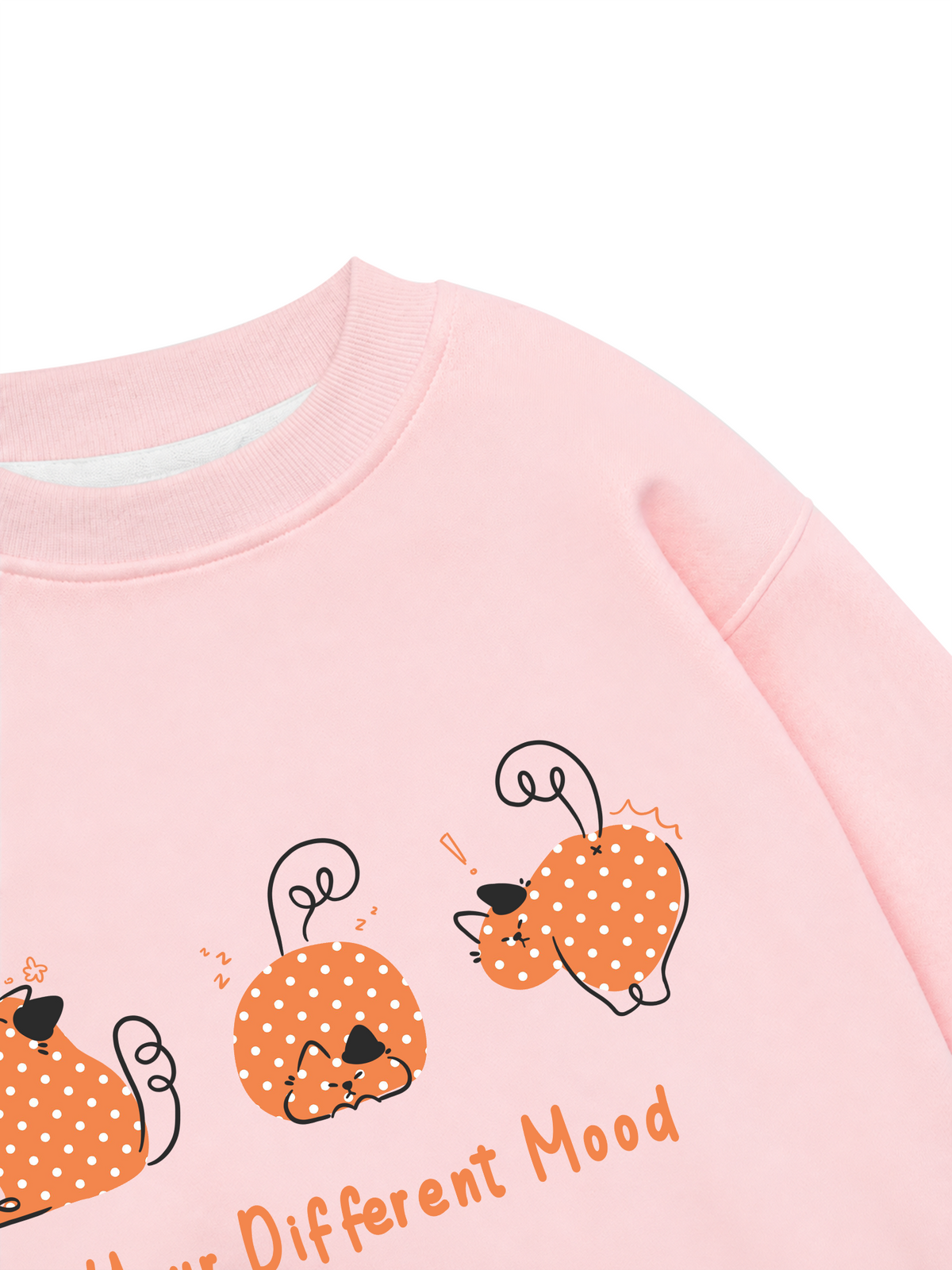 Áo Sweater Nỉ Hai Da Daily Cuties Your Diffirent Mood