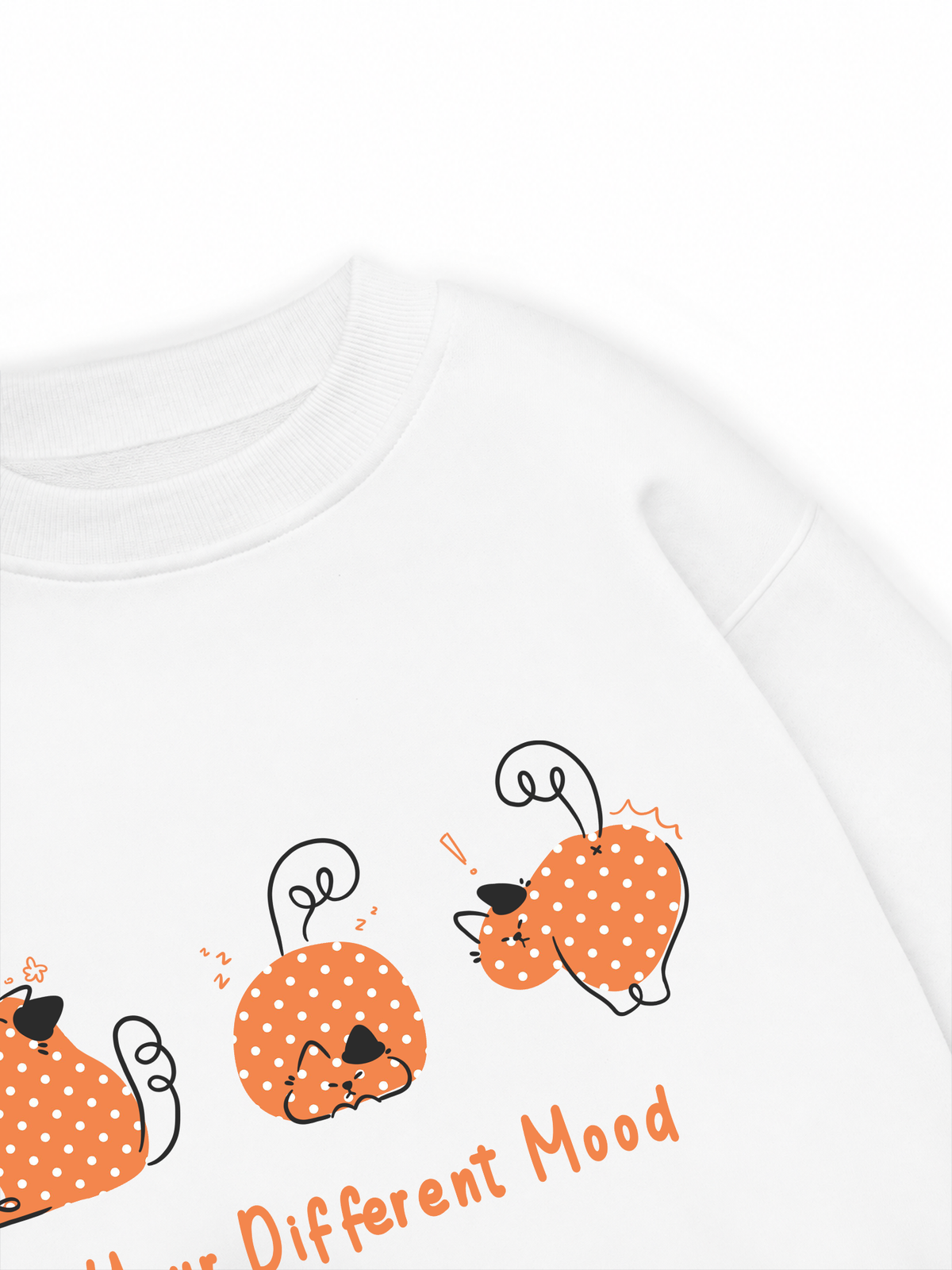Áo Sweater Nỉ Hai Da Daily Cuties Your Diffirent Mood