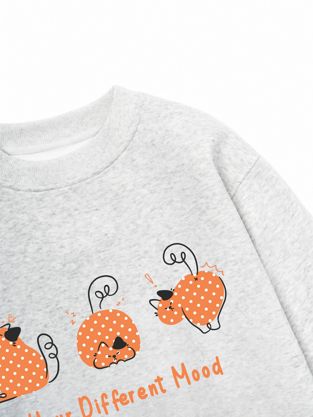 Áo Sweater Nỉ Hai Da Daily Cuties Your Diffirent Mood