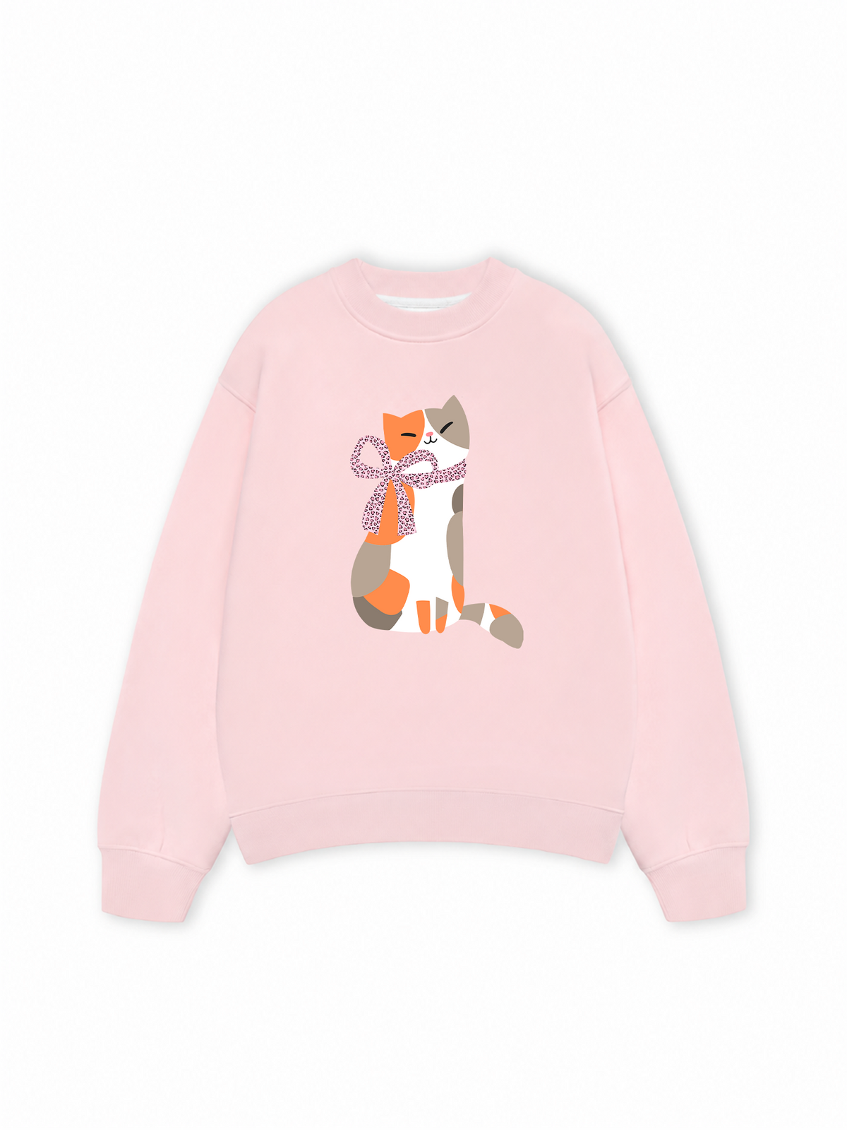 Áo Sweater Nỉ Hai Da Daily Cuties Meow & Bow