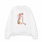 Áo Sweater Nỉ Hai Da Daily Cuties Meow & Bow