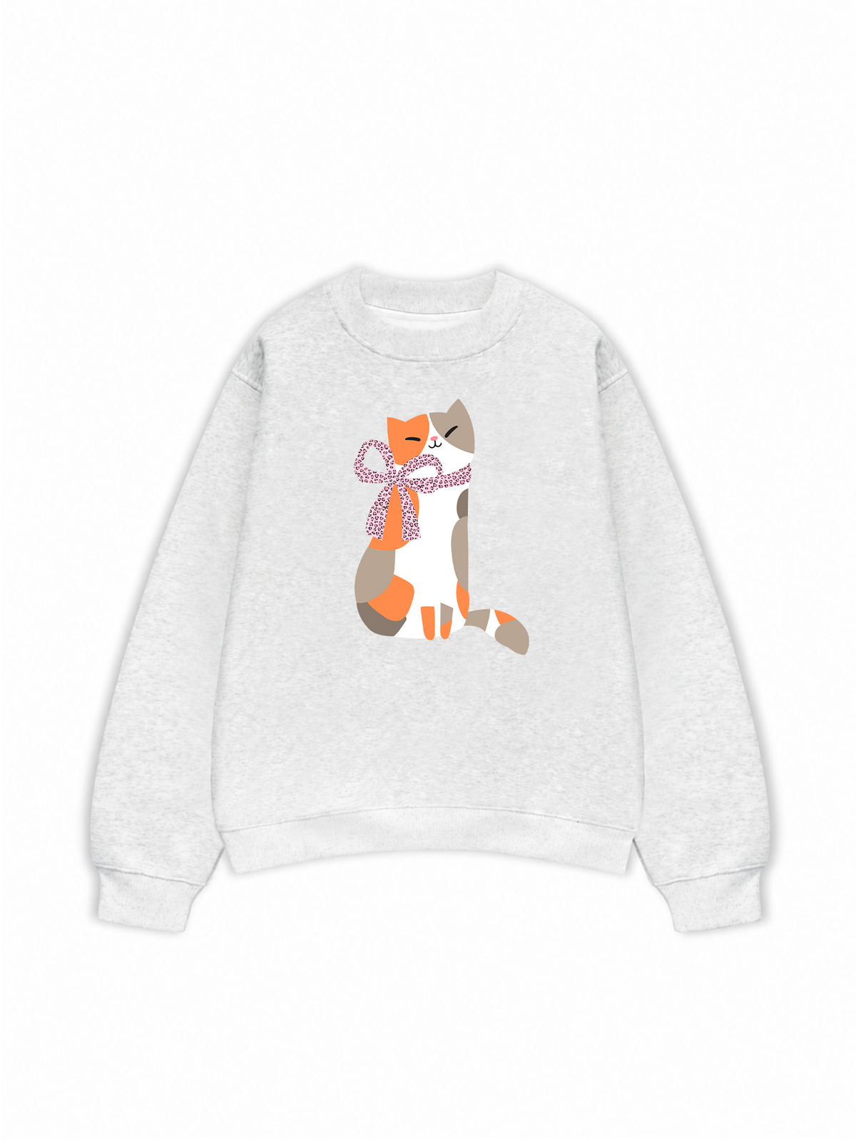 Áo Sweater Nỉ Hai Da Daily Cuties Meow & Bow