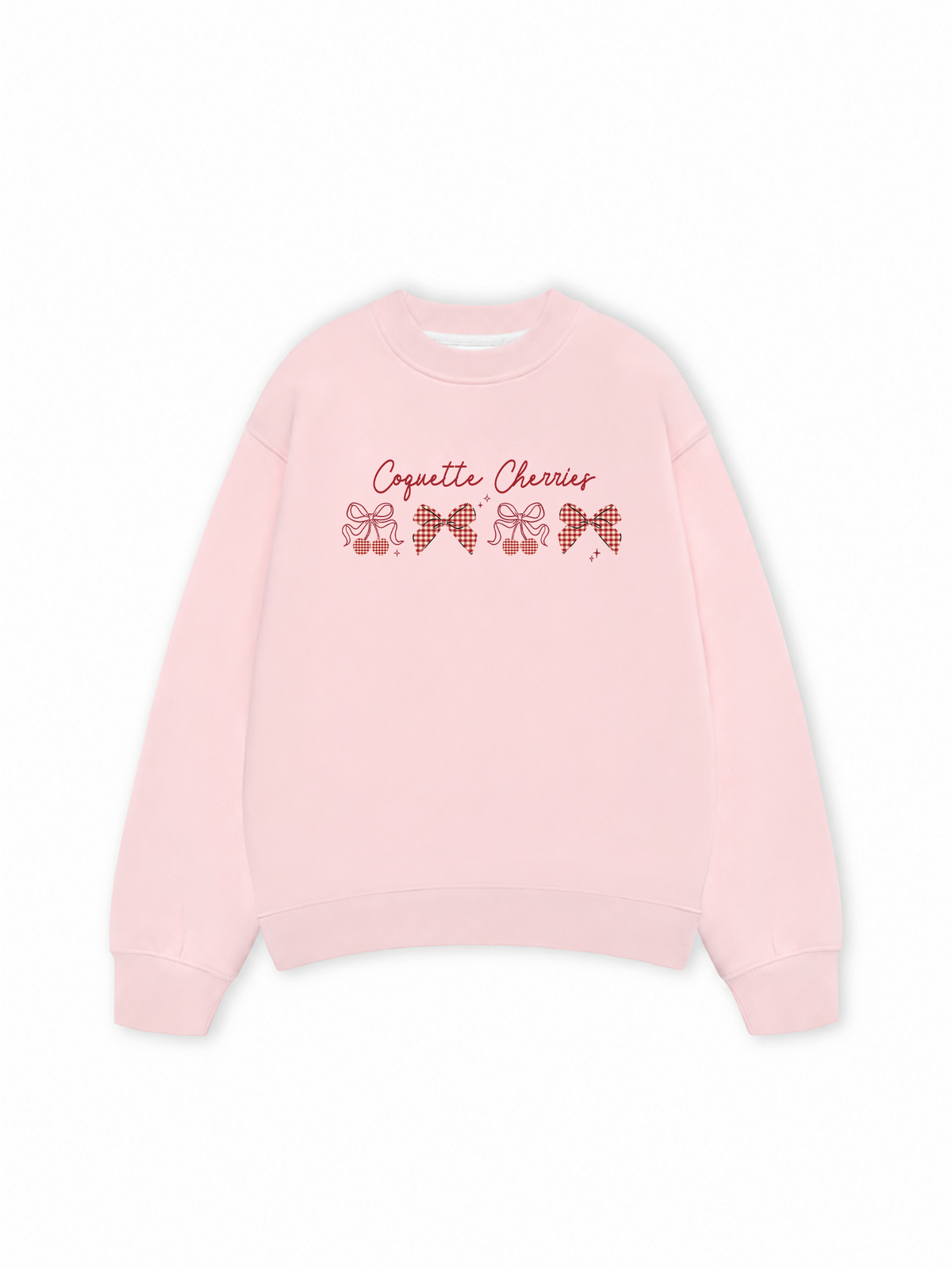Áo Sweater Nỉ Hai Da Daily Cuties Coquette Cherries