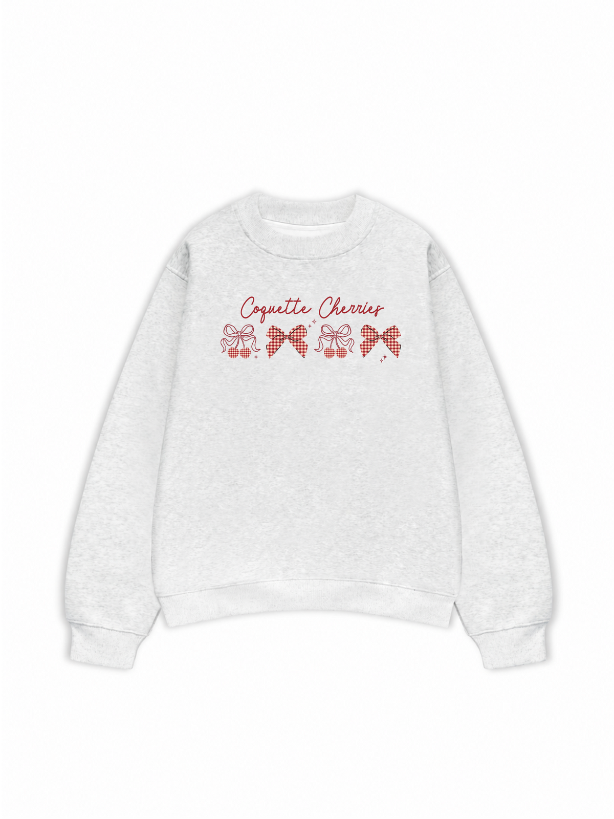 Áo Sweater Nỉ Hai Da Daily Cuties Coquette Cherries