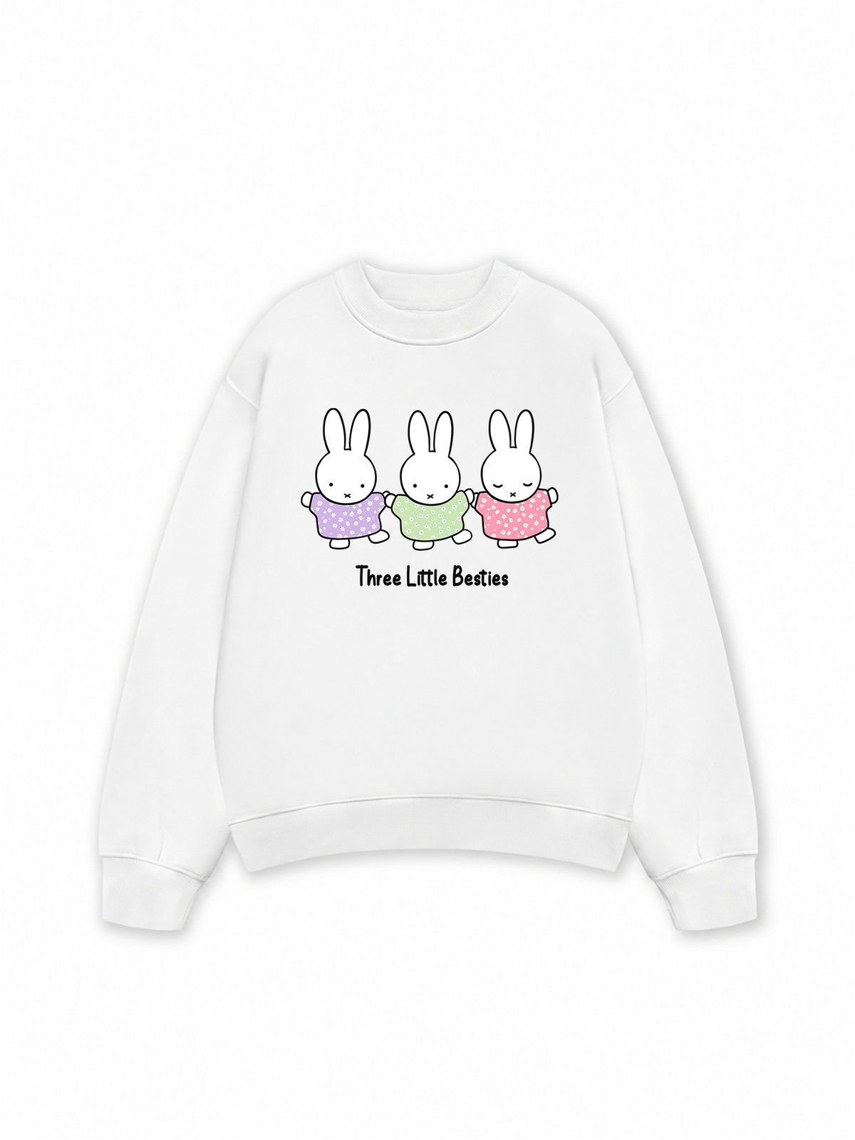 Áo Sweater Nỉ Hai Da Daily Cuties Three Little Besties