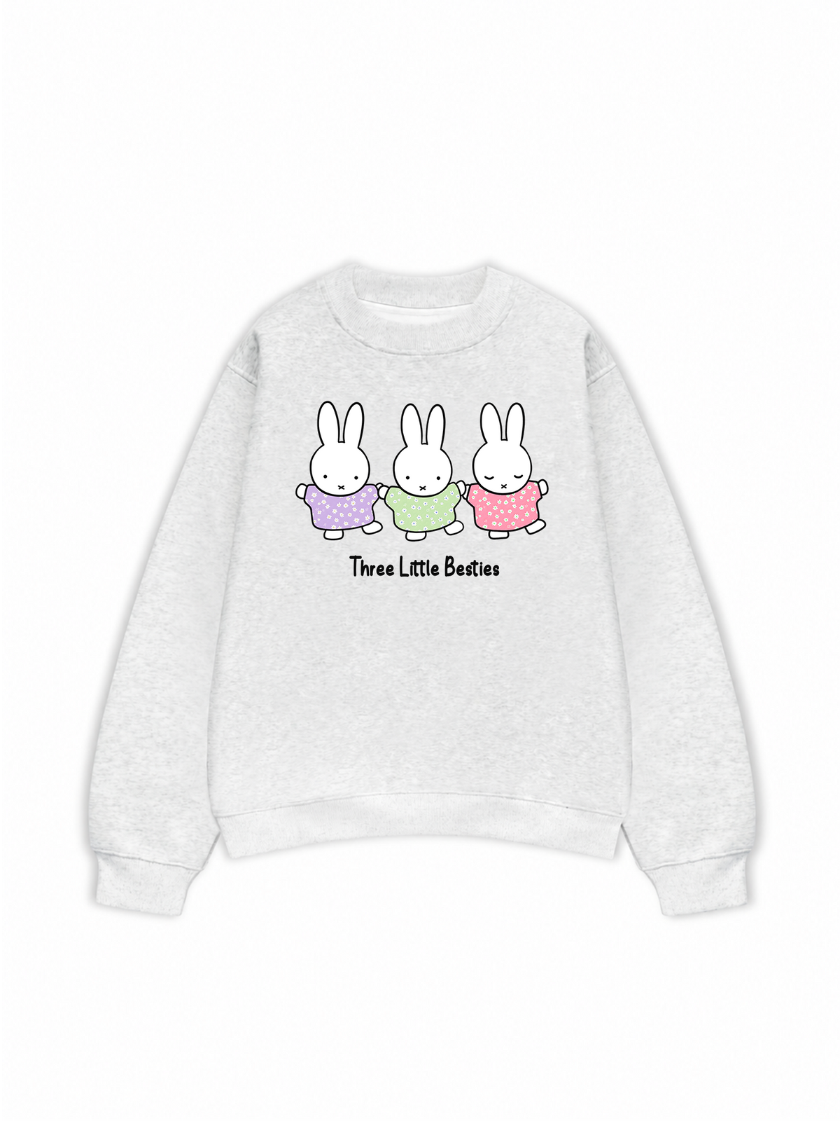 Áo Sweater Nỉ Hai Da Daily Cuties Three Little Besties