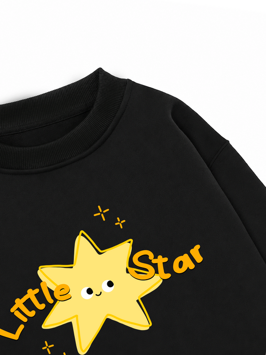 Áo Sweater Nỉ Hai Da Daily Cuties Little Star