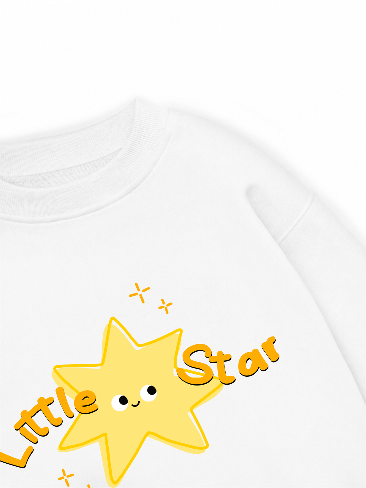 Áo Sweater Nỉ Hai Da Daily Cuties Little Star