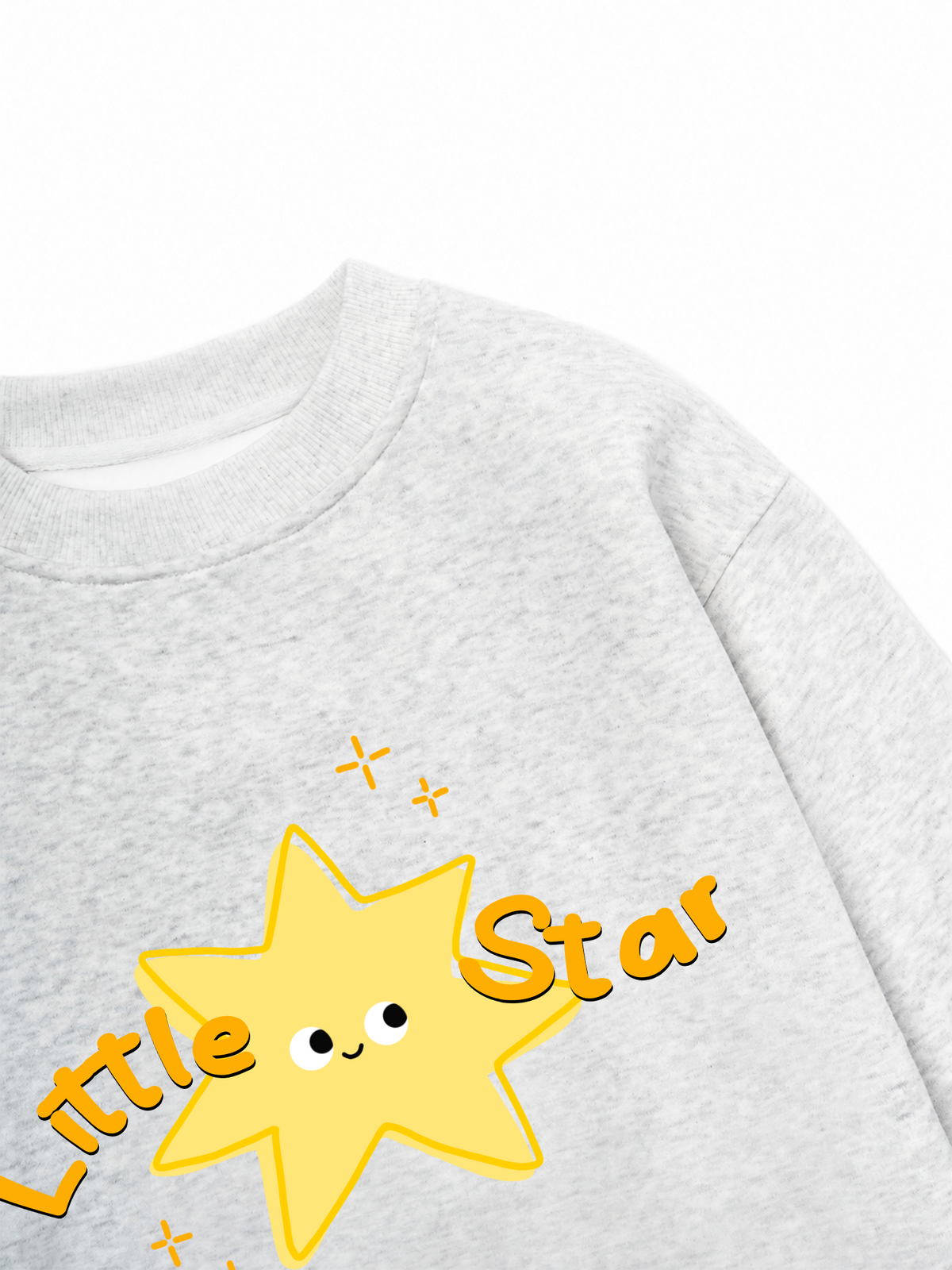 Áo Sweater Nỉ Hai Da Daily Cuties Little Star