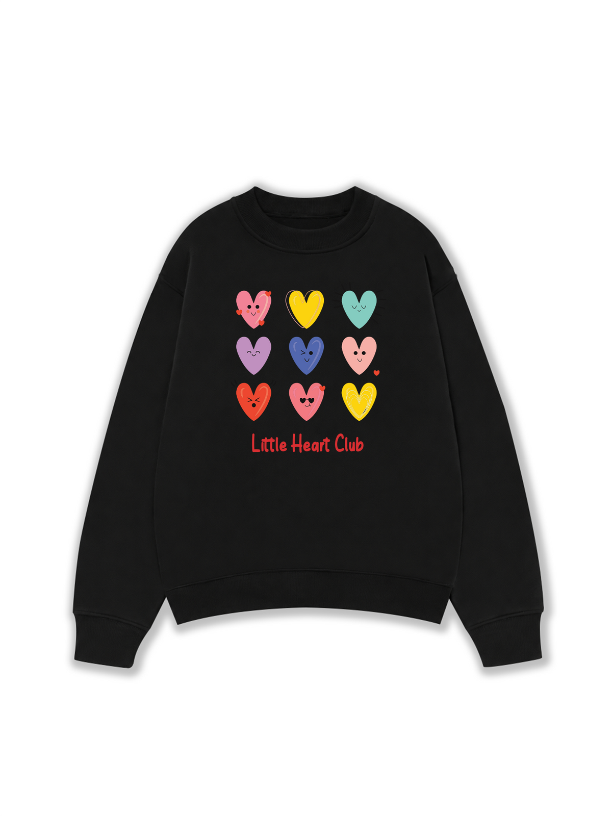 Áo Sweater Nỉ Hai Da Daily Cuties Little Heart Club