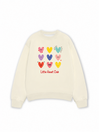 Áo Sweater Nỉ Hai Da Daily Cuties Little Heart Club