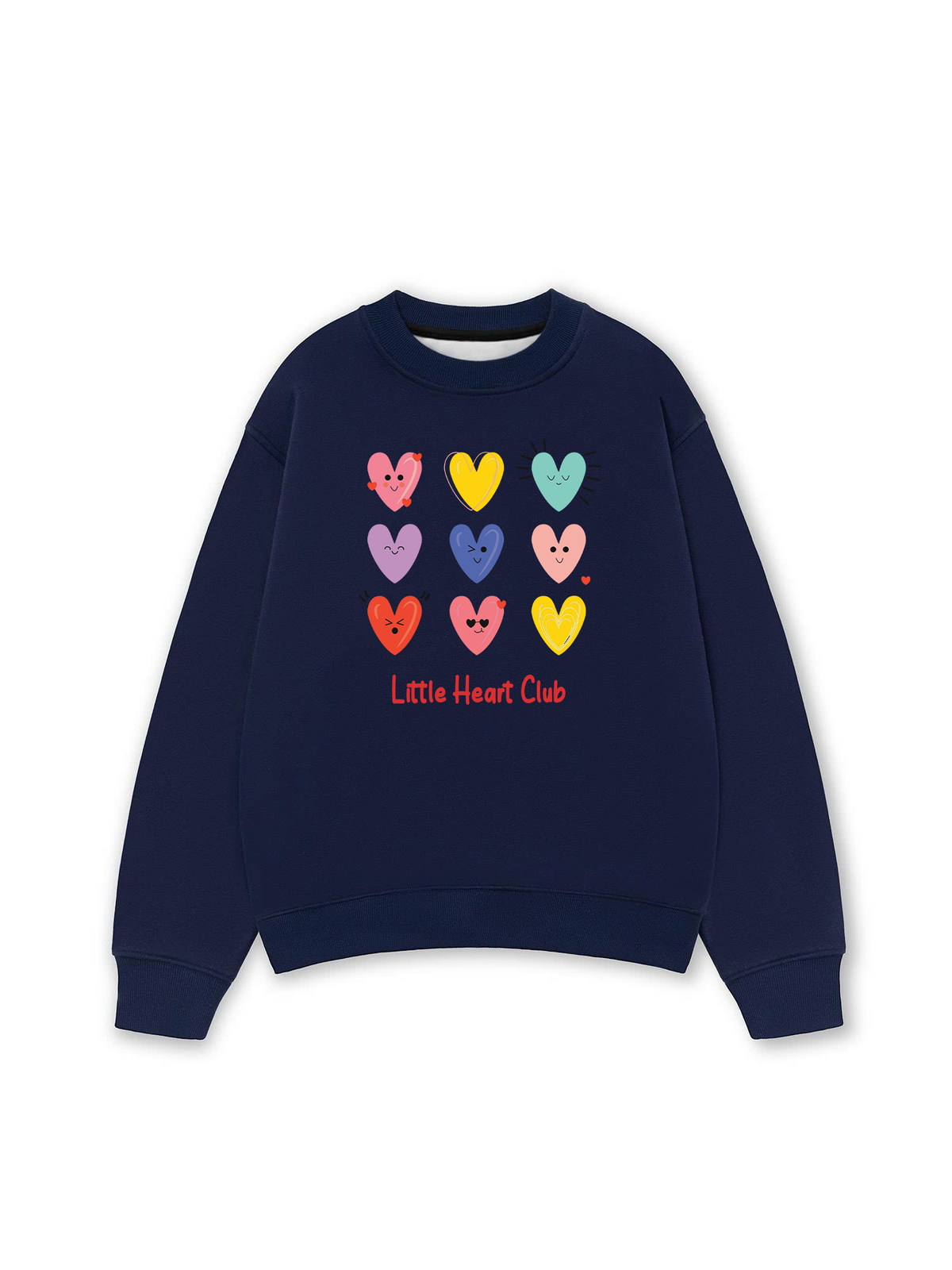 Áo Sweater Nỉ Hai Da Daily Cuties Little Heart Club