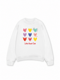 Áo Sweater Nỉ Hai Da Daily Cuties Little Heart Club