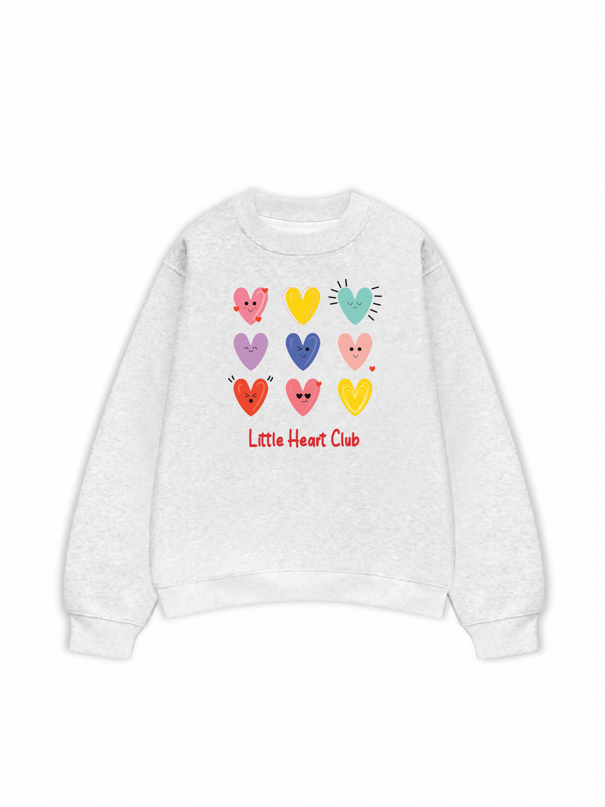 Áo Sweater Nỉ Hai Da Daily Cuties Little Heart Club