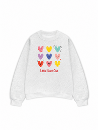 Áo Sweater Nỉ Hai Da Daily Cuties Little Heart Club