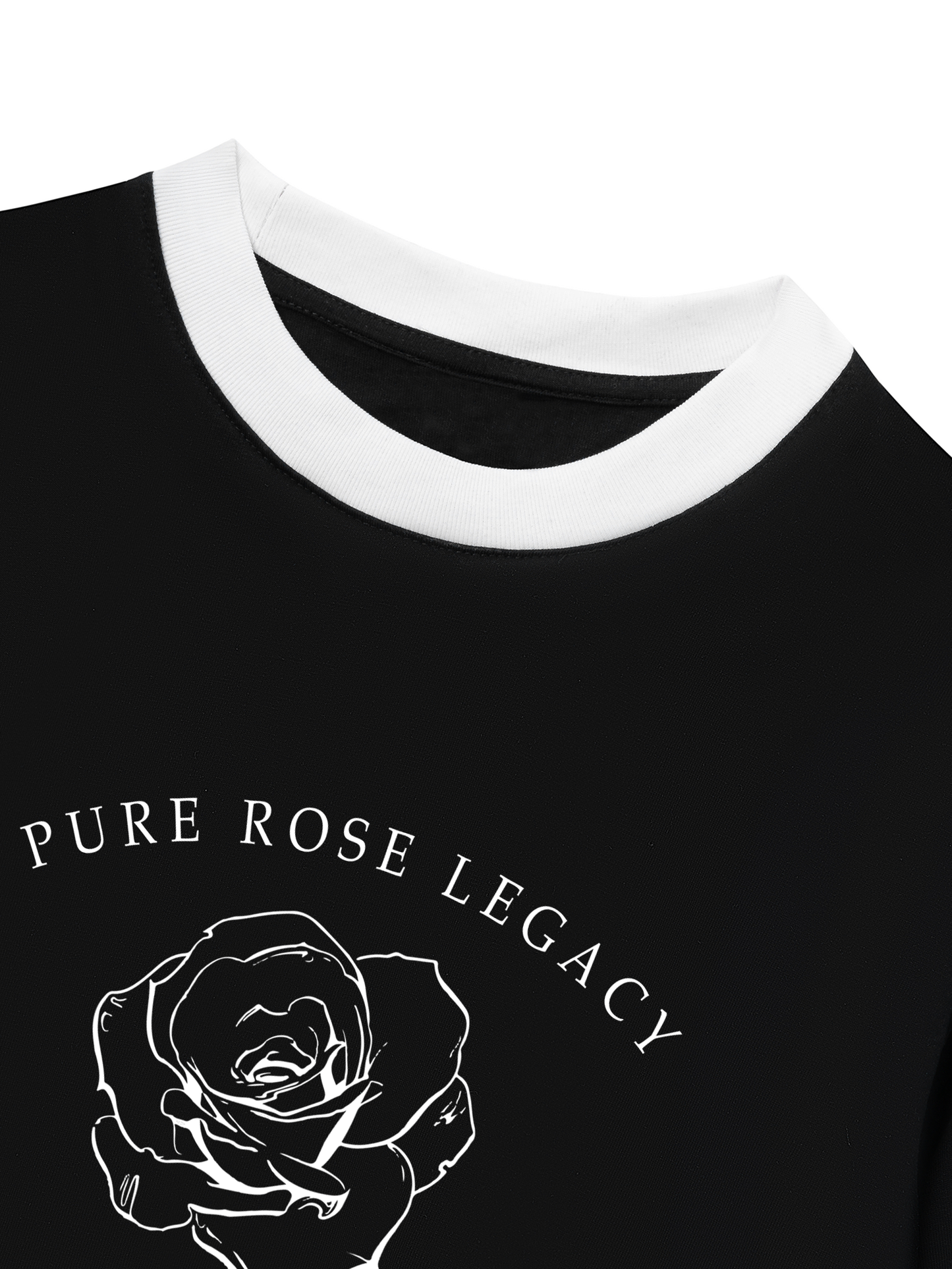 Áo Thun Ringer Relaxed Fit Old Money Pure Rose Legacy