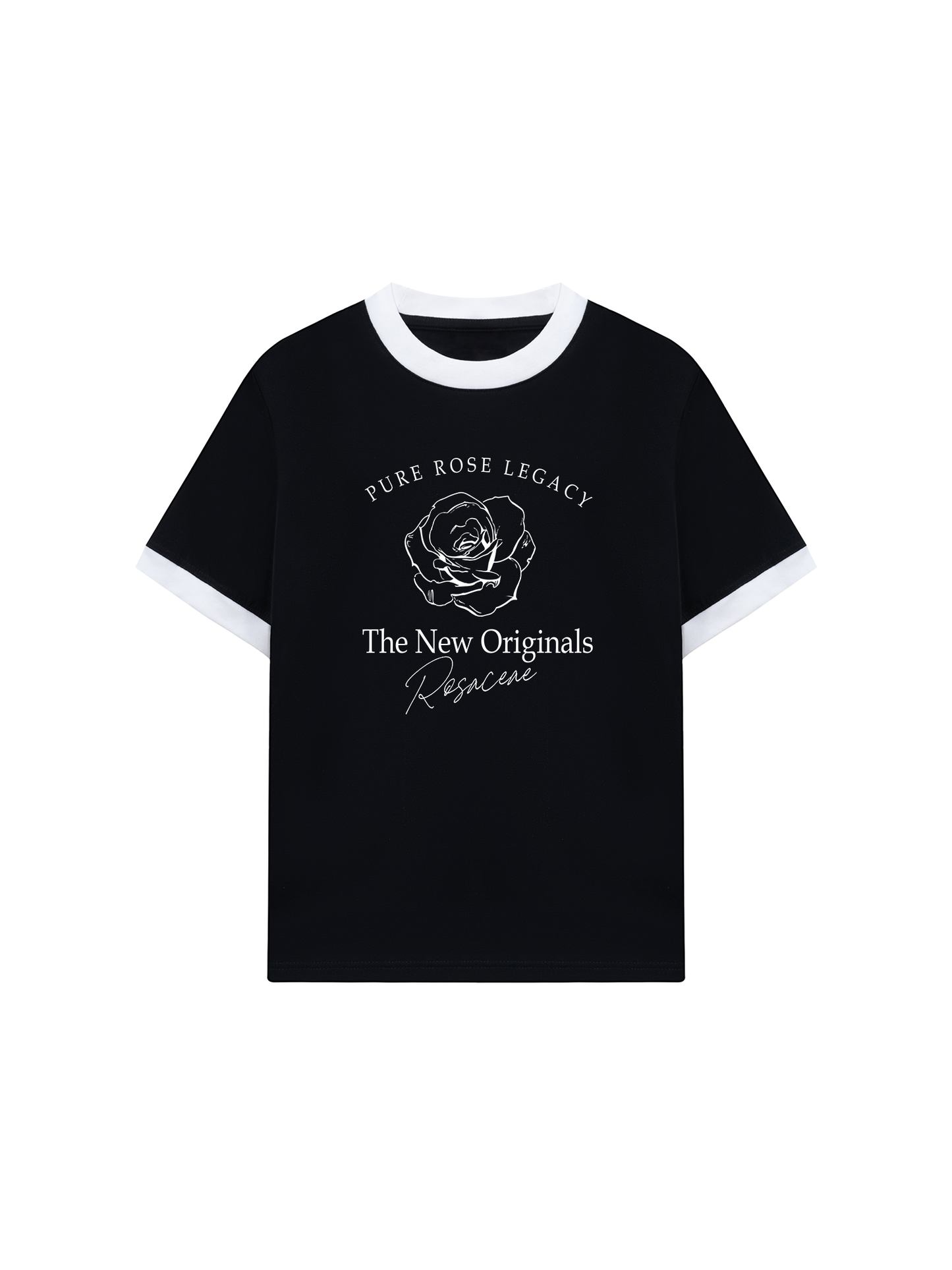 Áo Thun Ringer Relaxed Fit Old Money Pure Rose Legacy