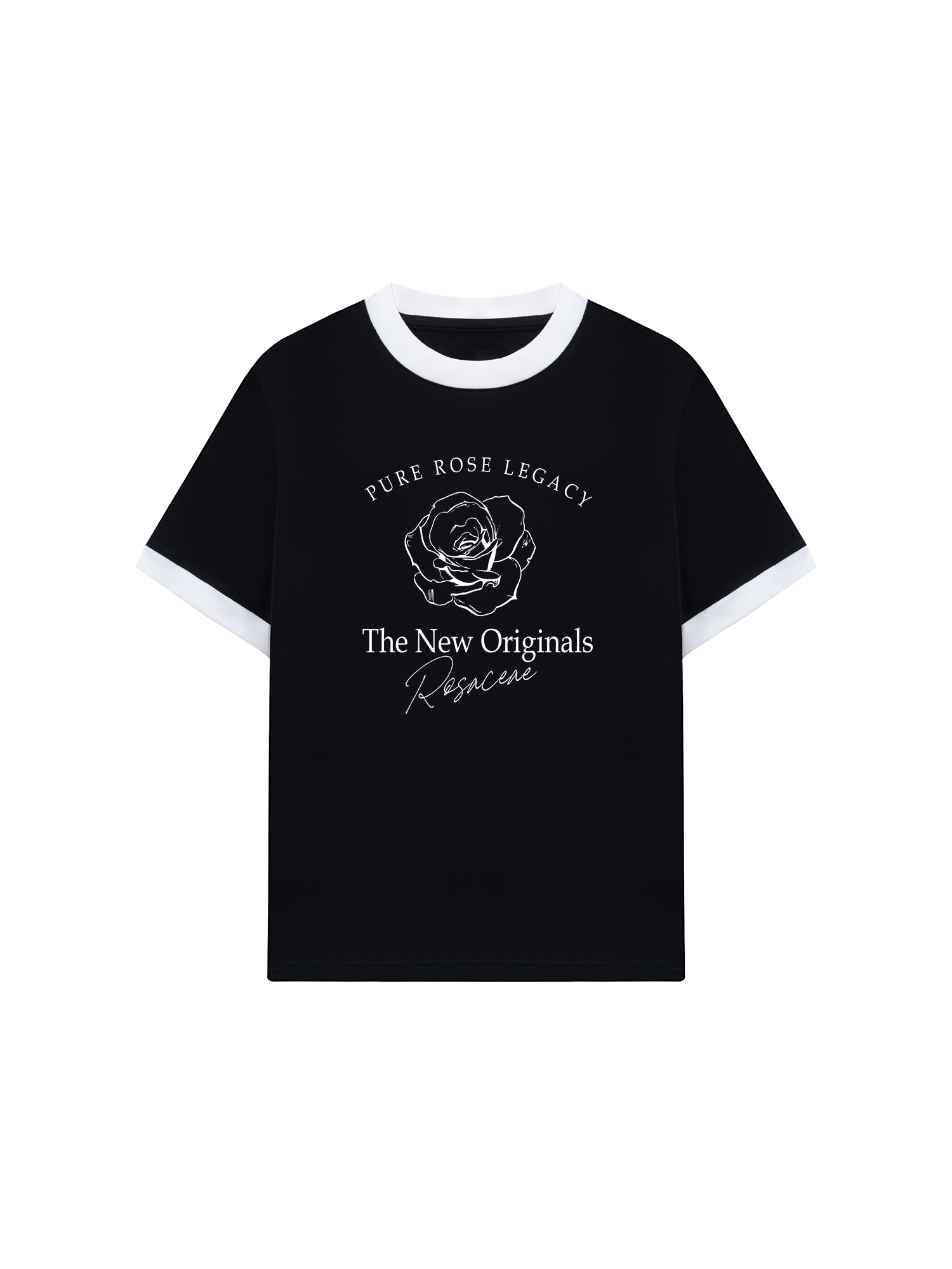 Áo Thun Ringer Relaxed Fit Old Money Pure Rose Legacy