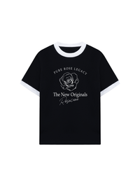 Áo Thun Ringer Relaxed Fit Old Money Pure Rose Legacy