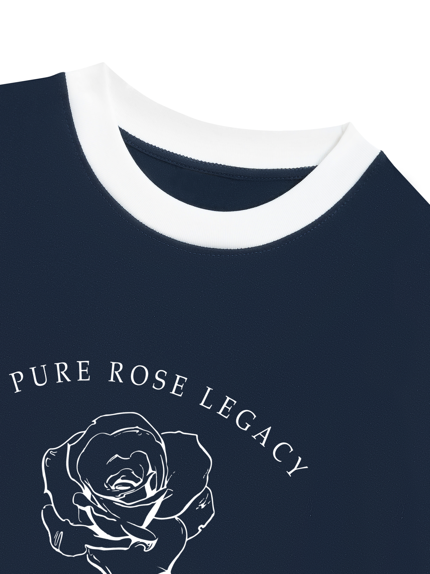 Áo Thun Ringer Relaxed Fit Old Money Pure Rose Legacy