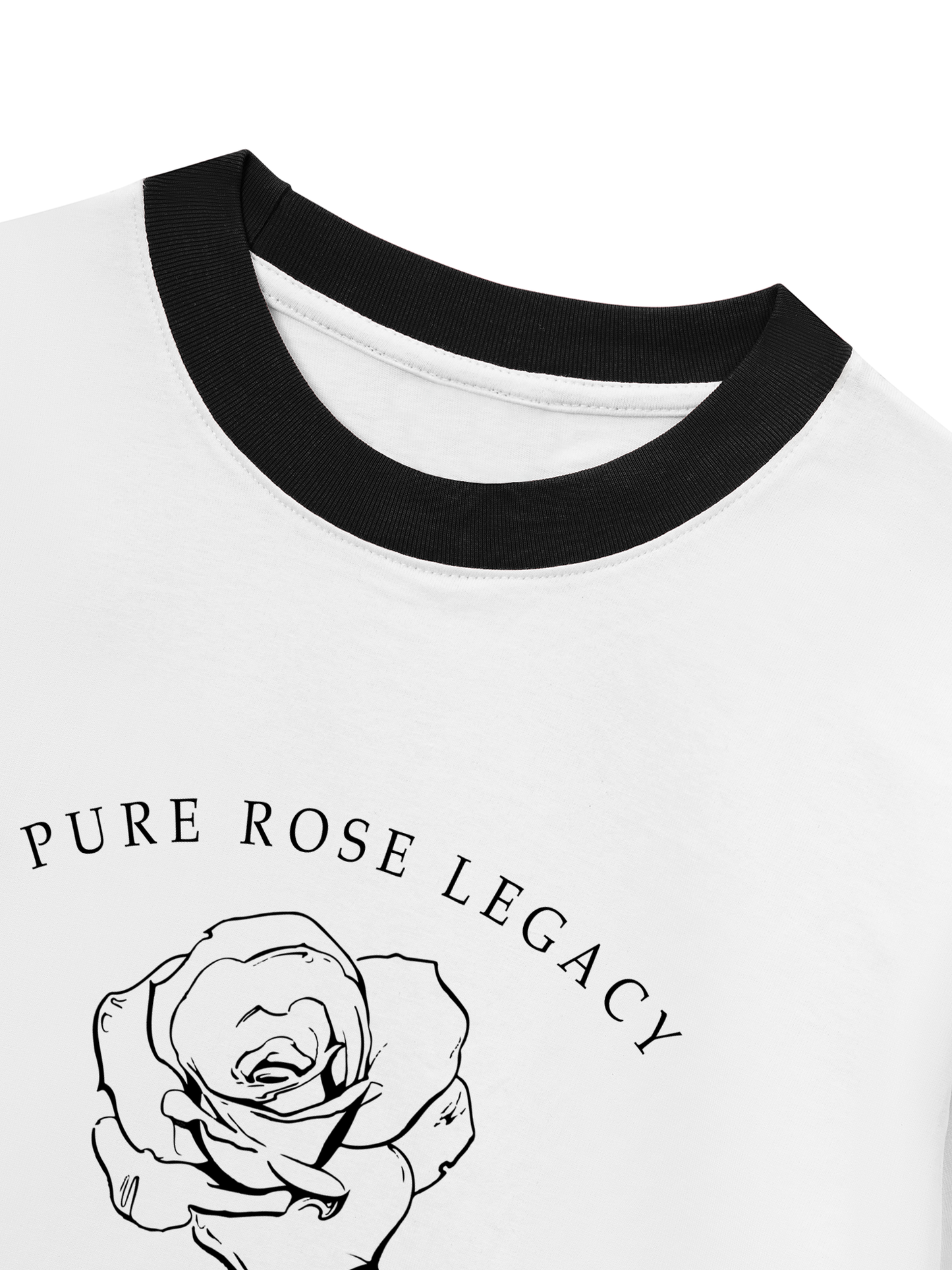 Áo Thun Ringer Relaxed Fit Old Money Pure Rose Legacy