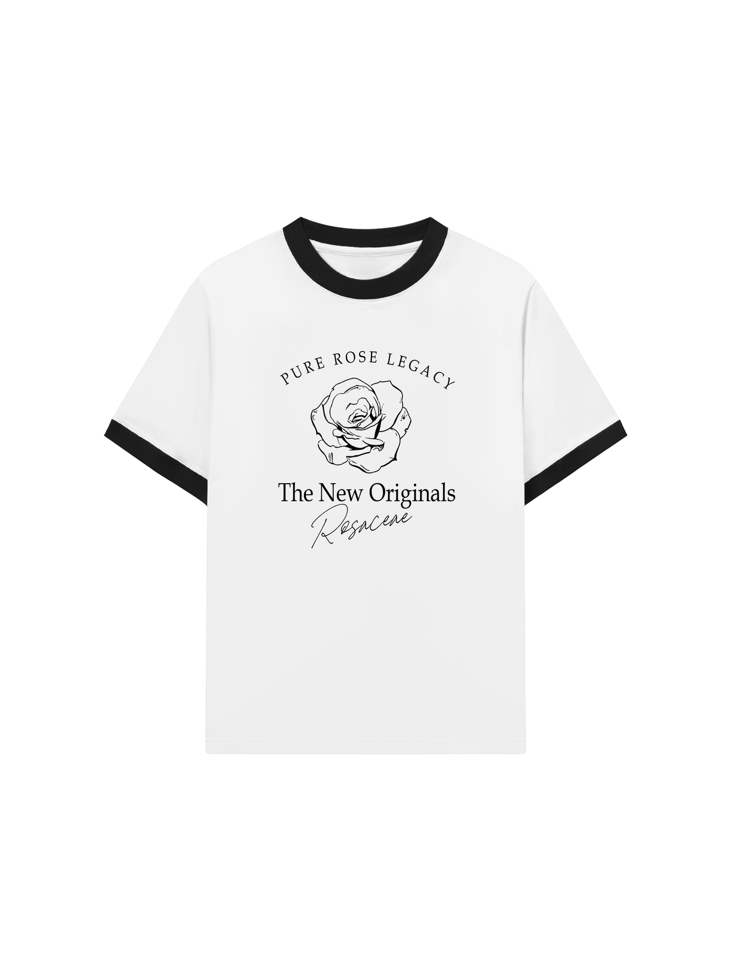 Áo Thun Ringer Relaxed Fit Old Money Pure Rose Legacy