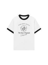 Áo Thun Ringer Relaxed Fit Old Money Pure Rose Legacy