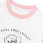 Áo Thun Ringer Relaxed Fit Old Money Pure Rose Legacy