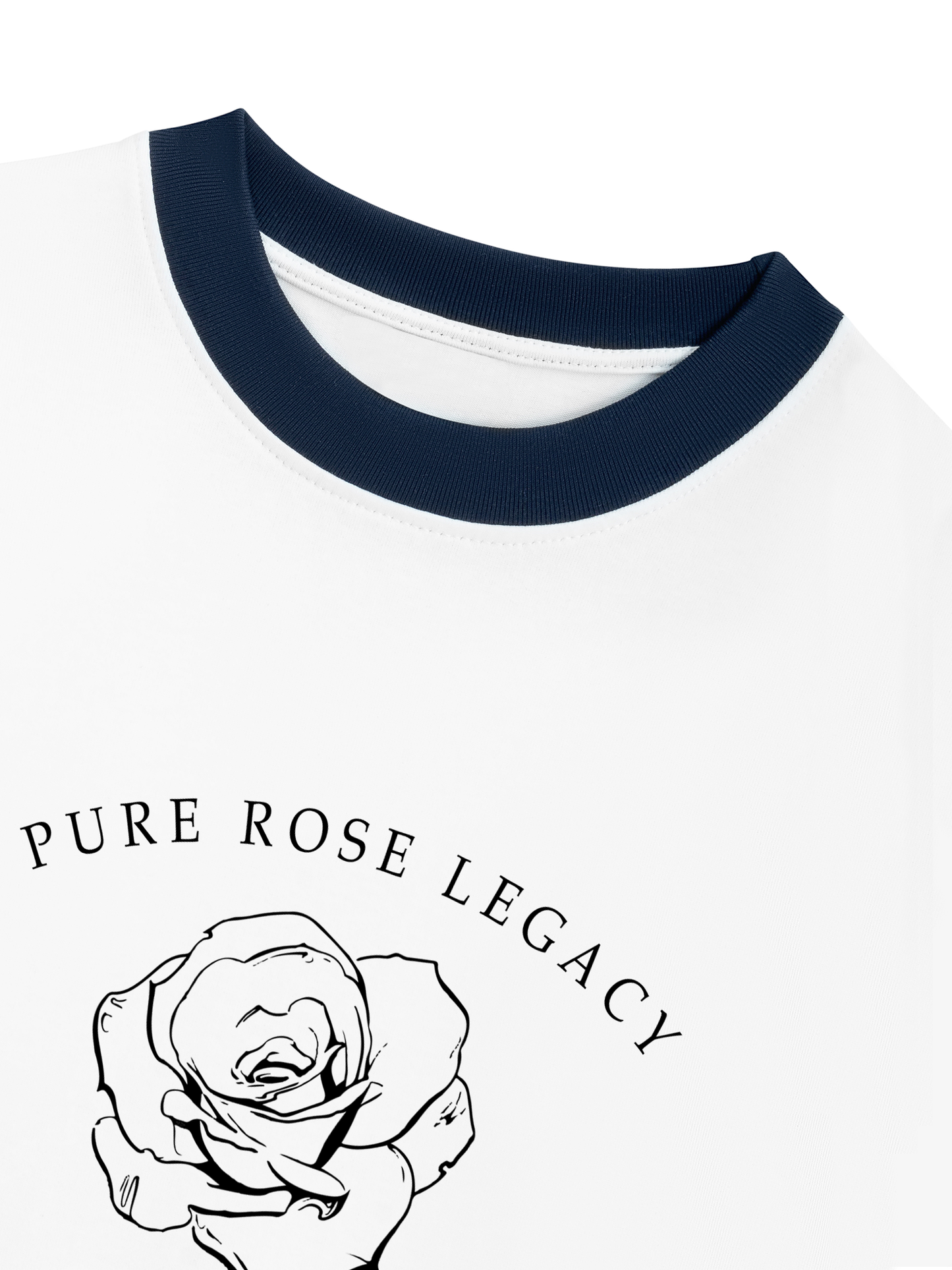 Áo Thun Ringer Relaxed Fit Old Money Pure Rose Legacy