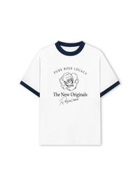 Áo Thun Ringer Relaxed Fit Old Money Pure Rose Legacy
