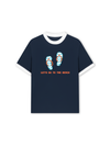 Áo Thun Ringer Relaxed Fit Summer Vibes Let_s Go To The Beach